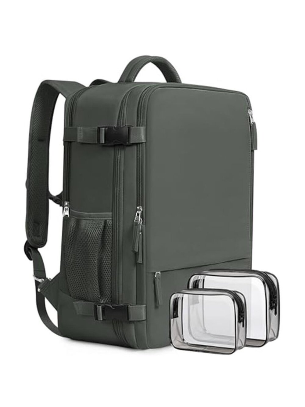 Travel Backpack Carry On Personal Item Laptop Backpack Flight Approved USB Bag